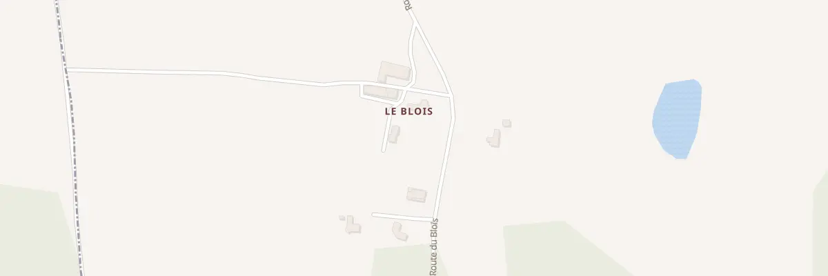Plan du 79 Au Blois à Bonneville-et-Saint-Avit-de-Fumadières