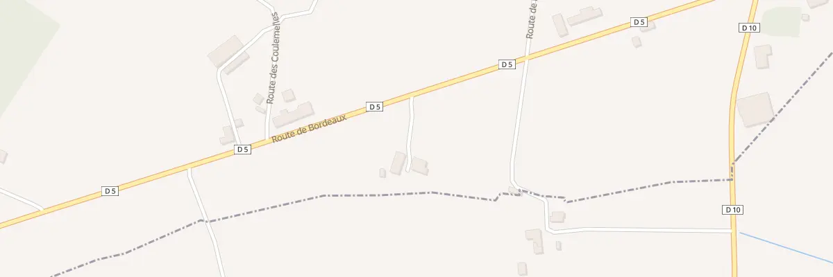 Plan du 15 A la Poste à Saint Aulaye-Puymangou