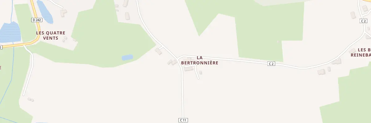 Plan du 5055 La Bertronniere à La Chapelle-Saint-Fray