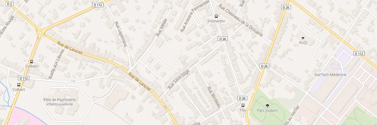 Plan du 31 Rue Saint-Isige à Alençon