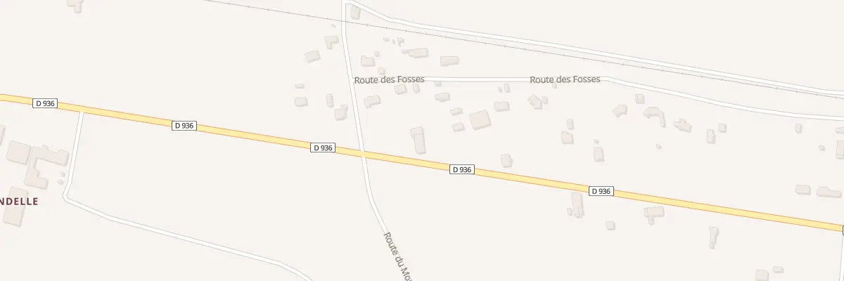 Plan du 352 Les Fosses Nord à Montcaret