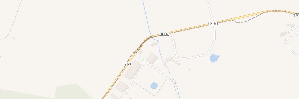 Plan du 893 Rte du Houlbec à Castillon-en-Auge