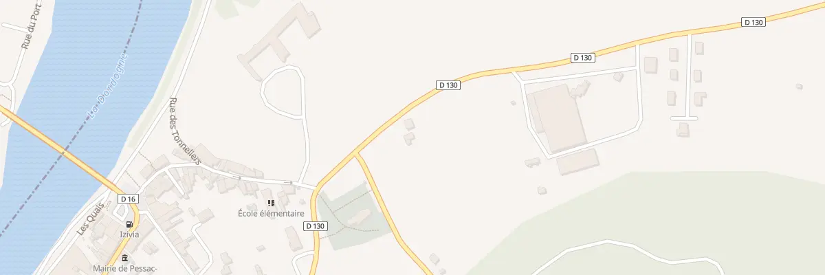 Plan du 2 Piece de l’Eglise à Pessac-sur-Dordogne