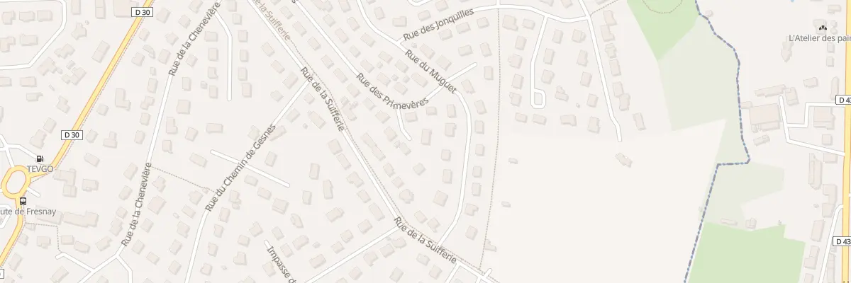 Plan du 32 Rue des Primeveres à Saint-Germain-du-Corbéis