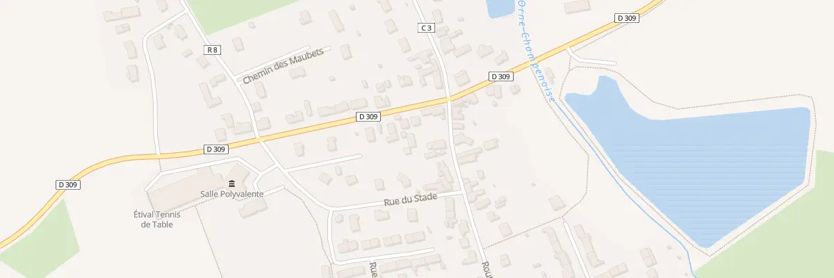 Plan du 23 Rte de la Ferriere à Étival-lès-le-Mans
