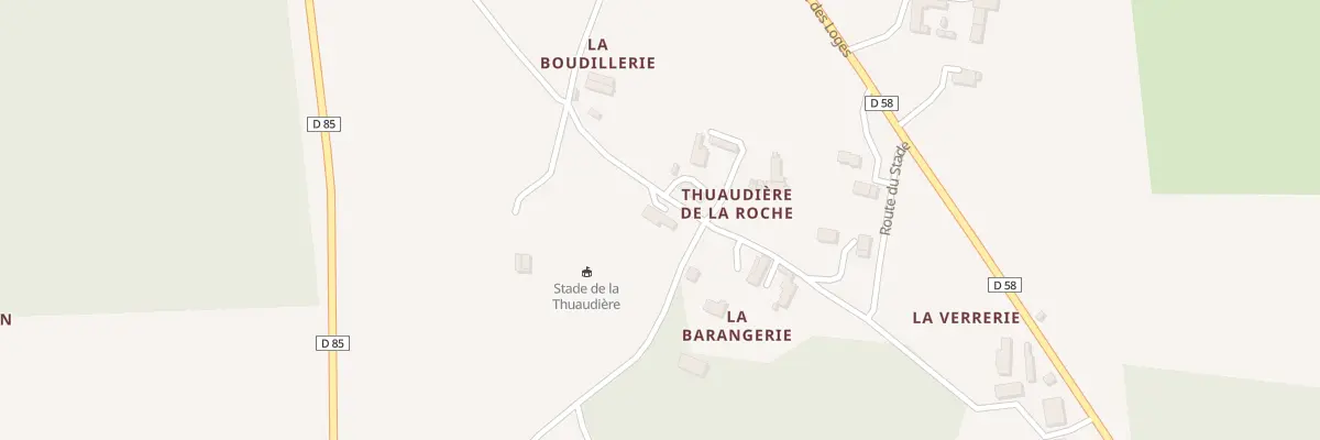 Plan du 356 Rte du Stade à Vernoil-le-Fourrier