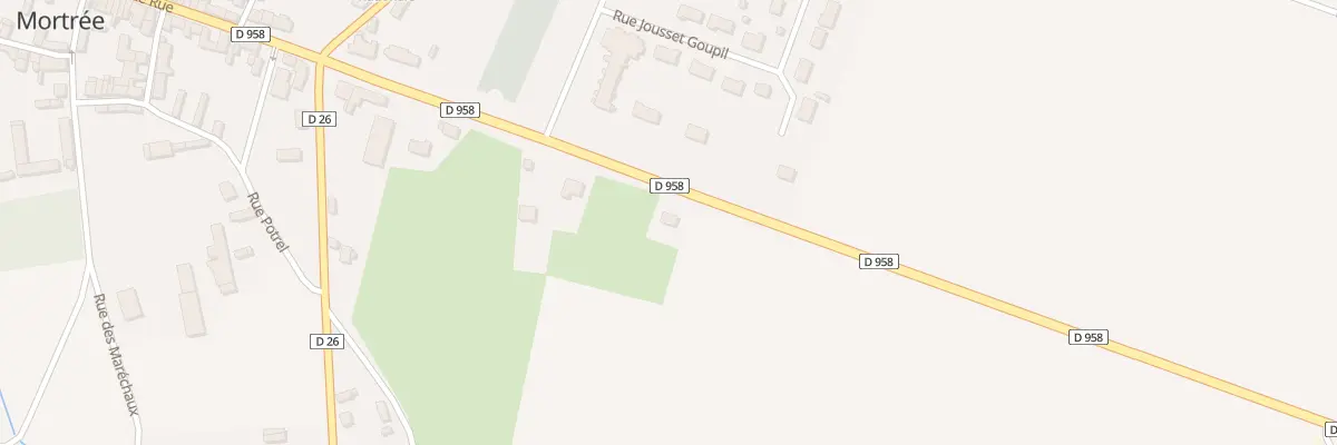 Plan du 13 Rte de Sées à Mortrée