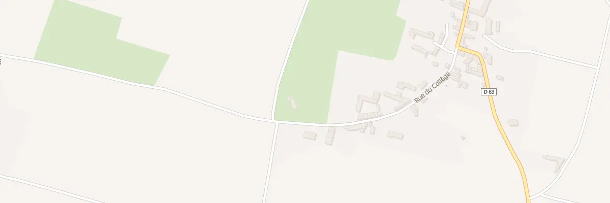 Plan du 33 Rue du Collège à Chalais
