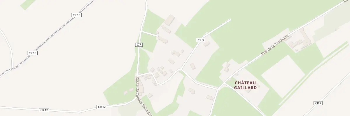 Plan du 5 Rue de la Roncheraie à Couziers
