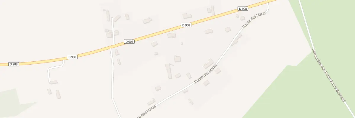 Plan du 98 Verdray à La Ferrière-Béchet