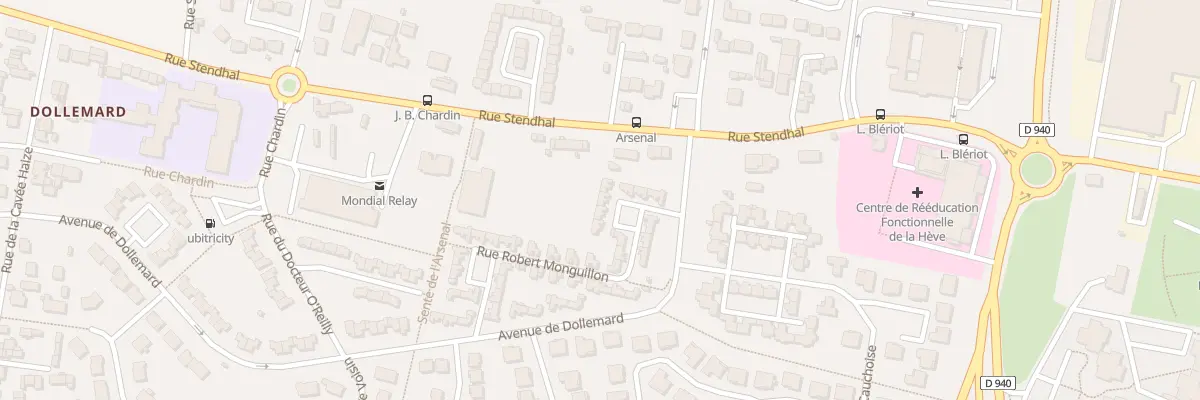 Plan du 37 Rue Robert Monguillon au Havre