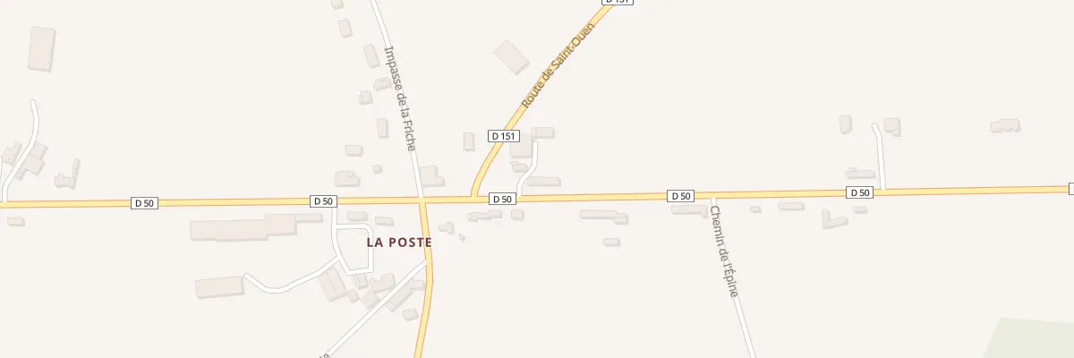 Plan du 5231 Rte Départementale 50 à Cambremer