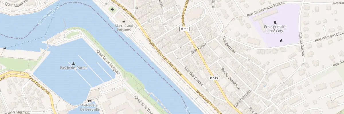 Plan du 81 Rue des Ecores à Trouville-sur-Mer