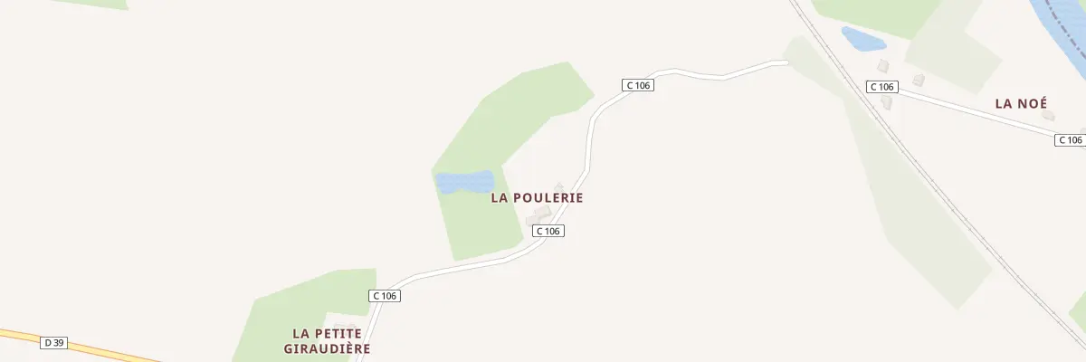 Plan du 5084 La Poulerie à Moitron-sur-Sarthe