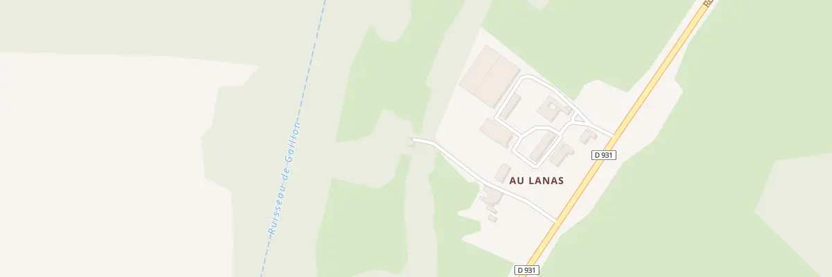 Plan du 3869 Rte d’Eauze à Manciet