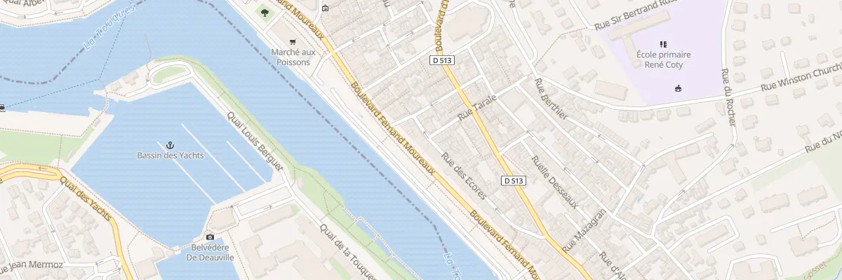 Plan du 75 Rue des Ecores à Trouville-sur-Mer