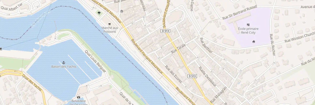 Plan du 108 Rue des Ecores à Trouville-sur-Mer