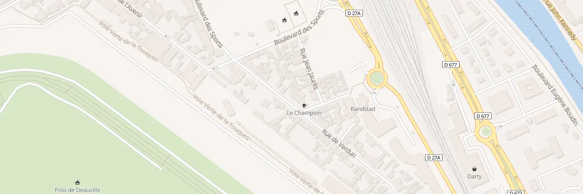 Plan du 37 Rue de Verdun à Deauville