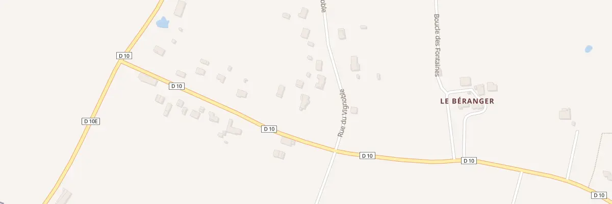 Plan du 609 Rue du Vignoble à Bonneville-et-Saint-Avit-de-Fumadières