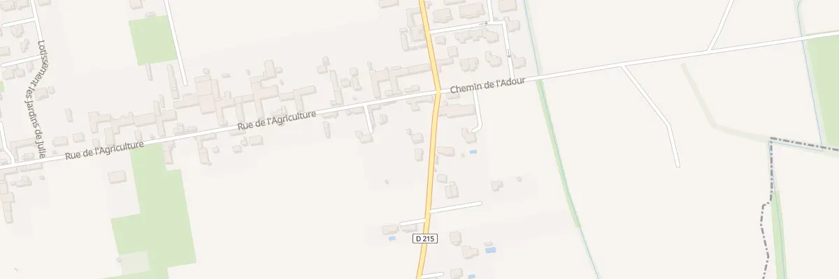 Plan du 3 Rue de la Bergerie à Laloubère