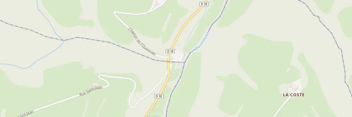 Plan du 2 Rte de la Fontaine de Labasser à Astugue