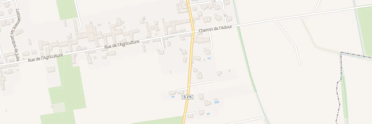 Plan du 5 Rue de la Bergerie à Laloubère