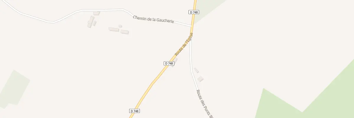 Plan du 16 Rte de l’Eglise à La Ferrière-Béchet
