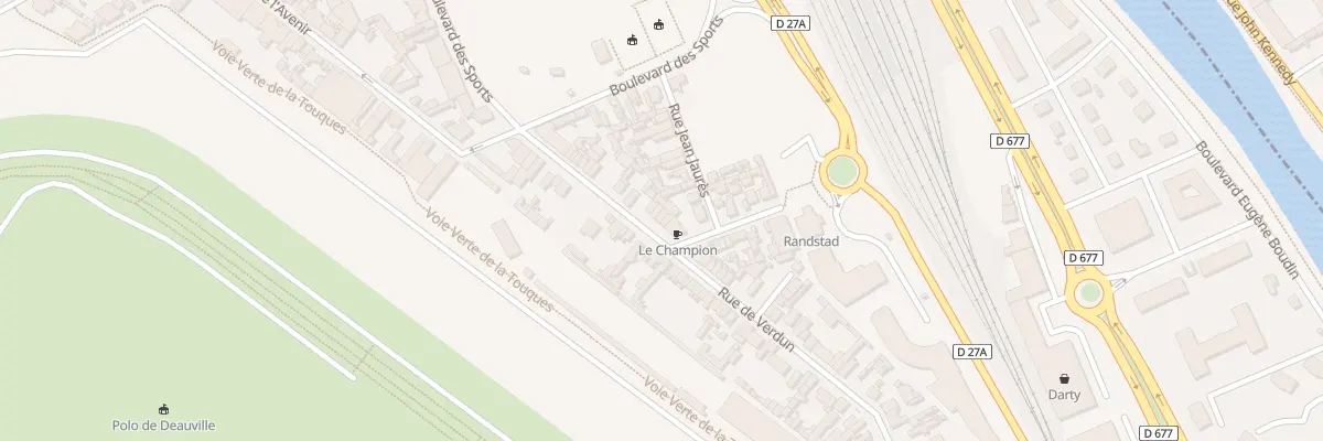 Plan du 41 Rue de Verdun à Deauville