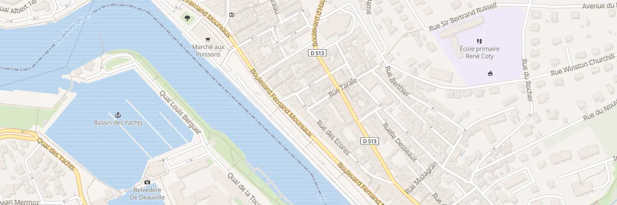 Plan du 104 Rue des Ecores à Trouville-sur-Mer