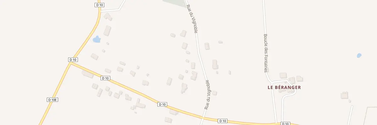 Plan du 81 Beranger Ouest à Bonneville-et-Saint-Avit-de-Fumadières