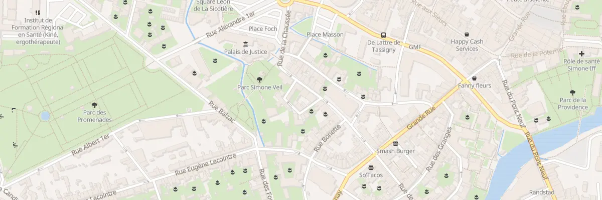 Plan du 41 Rue du Château à Alençon