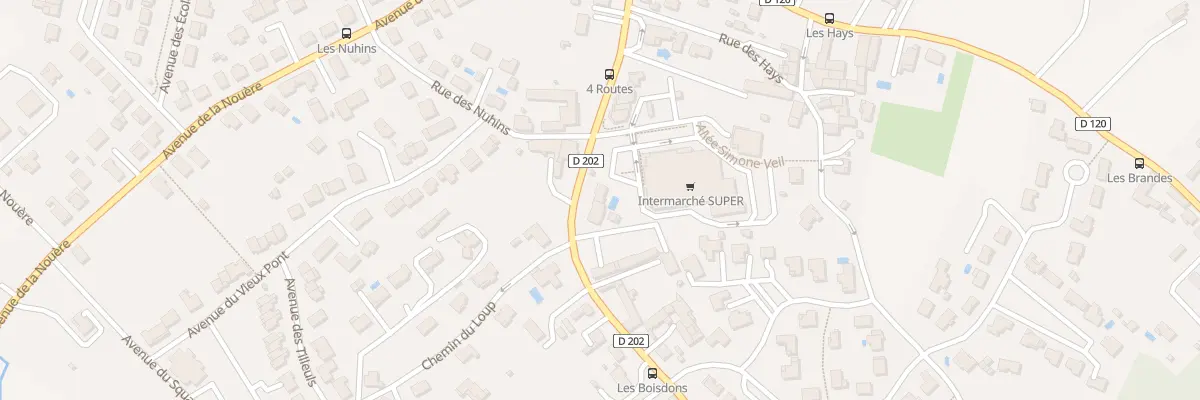 Plan du 17B Rte des Boisdons à Linars