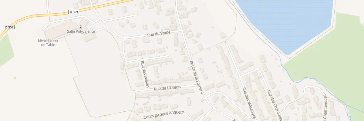 Plan du 7 Rte de la Ferriere à Étival-lès-le-Mans