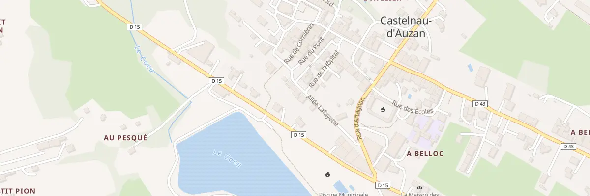 Plan du 8 All Lafayette à Castelnau d’Auzan Labarrère