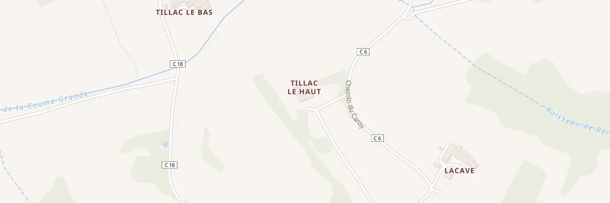 Plan du 5324 Tillac Le Haut à Aignan