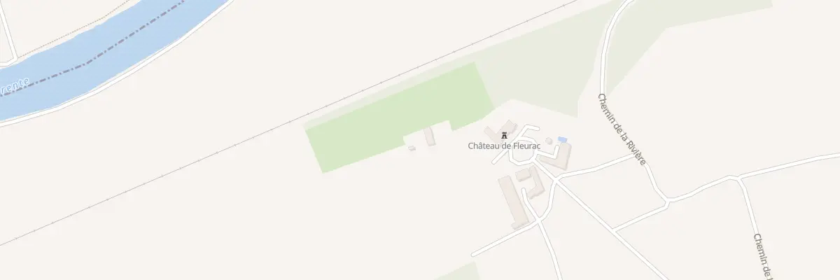 Plan du 5572 Chateau de Fleurac à Nersac