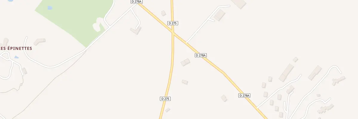 Plan du 1607 Rte de Beaumont à Tourgéville