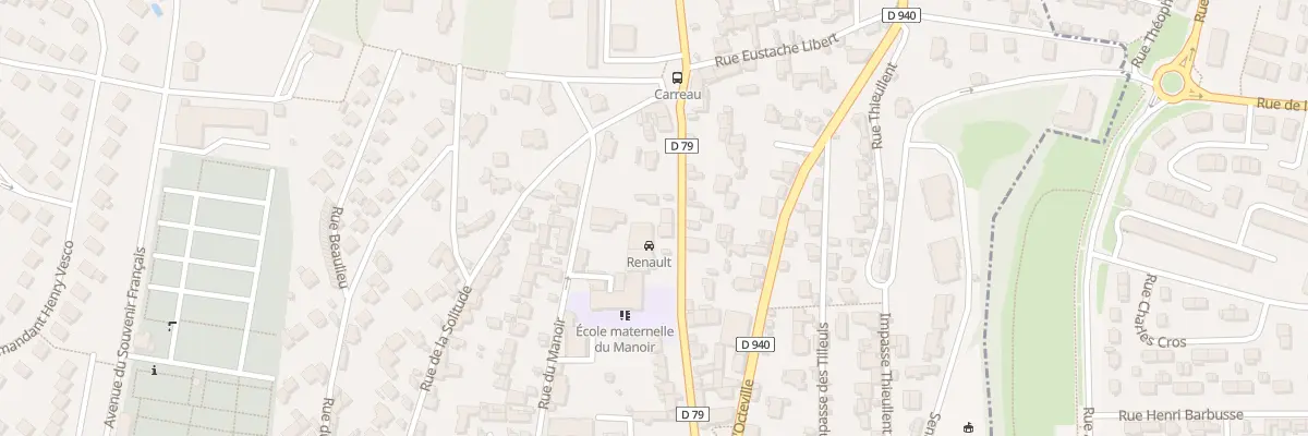 Plan du 33 Rue de Vitanval à Sainte-Adresse