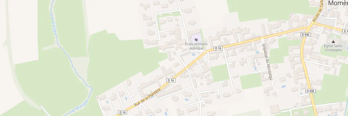 Plan du 5046 Lonjen à Momères