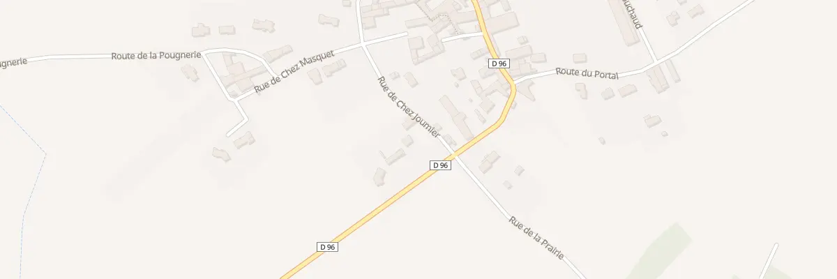 Plan du 37 Rue de Chez Joumier à Marsac