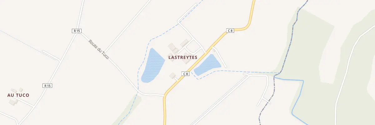 Plan du 5059 A Lastreytes à Avéron-Bergelle