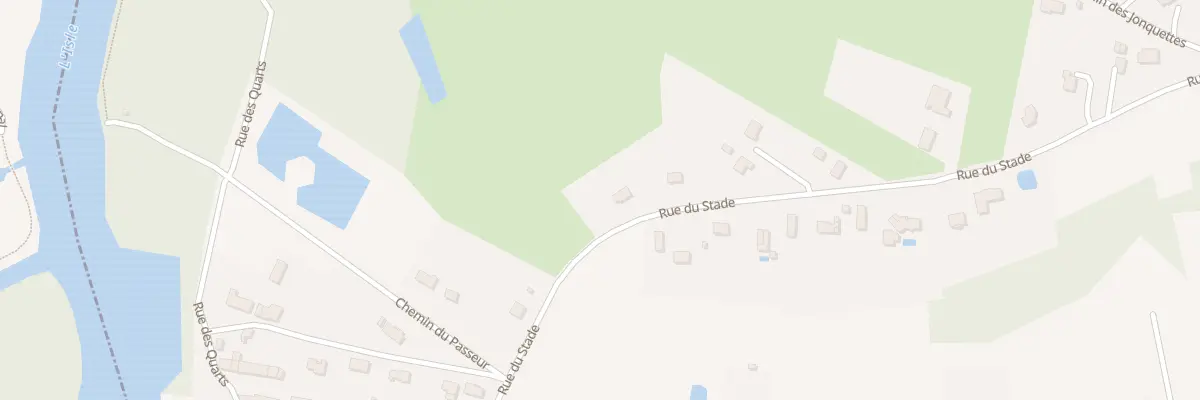 Plan du 38 Rue du Stade à Ménesplet