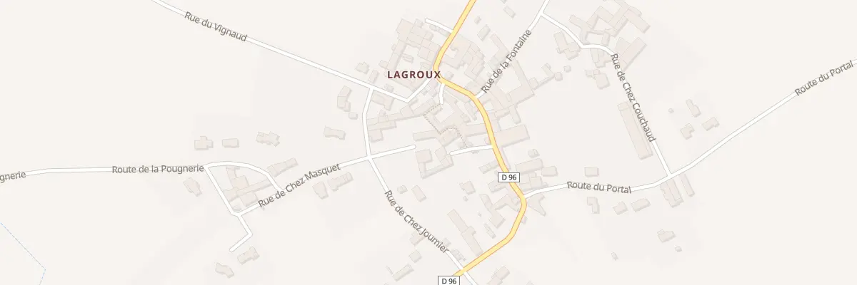 Plan du 170 Rue de Chez Joumier à Marsac