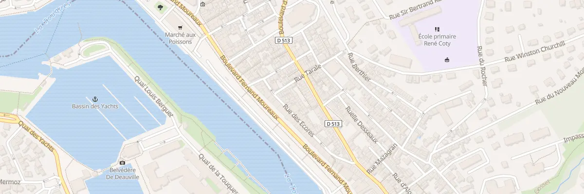 Plan du 88 Rue des Ecores à Trouville-sur-Mer