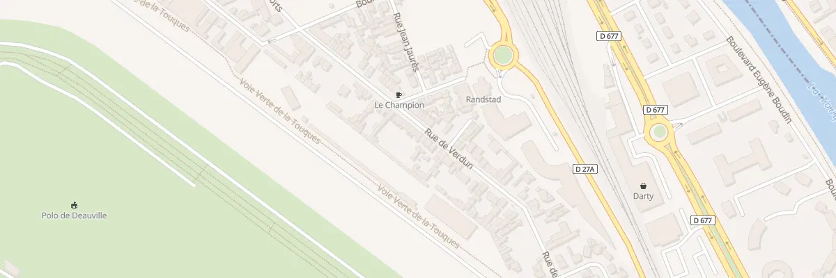 Plan du 46 Rue de Verdun à Deauville