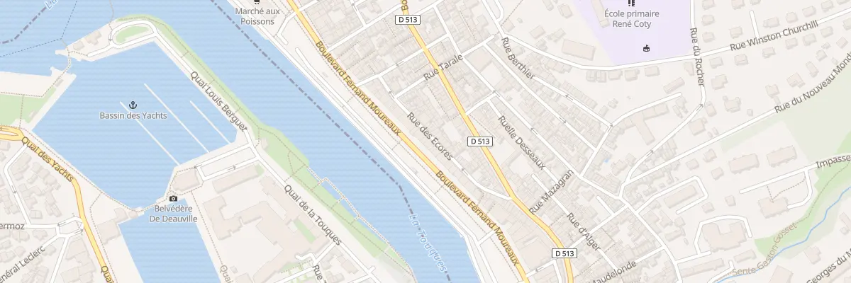 Plan du 53 Rue des Ecores à Trouville-sur-Mer