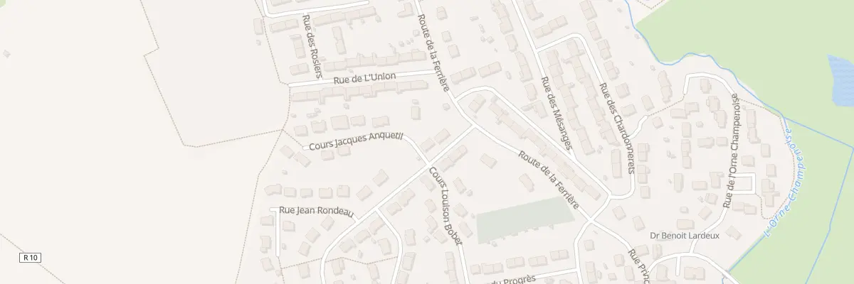Plan du 4 Rue Roger Couderc à Étival-lès-le-Mans