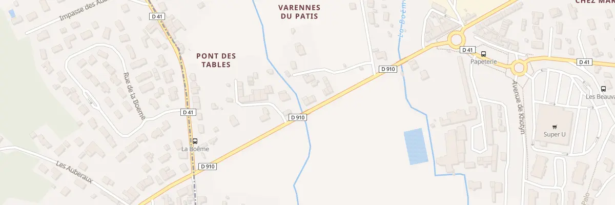 Plan du 159 Rte de Bordeaux à La Couronne