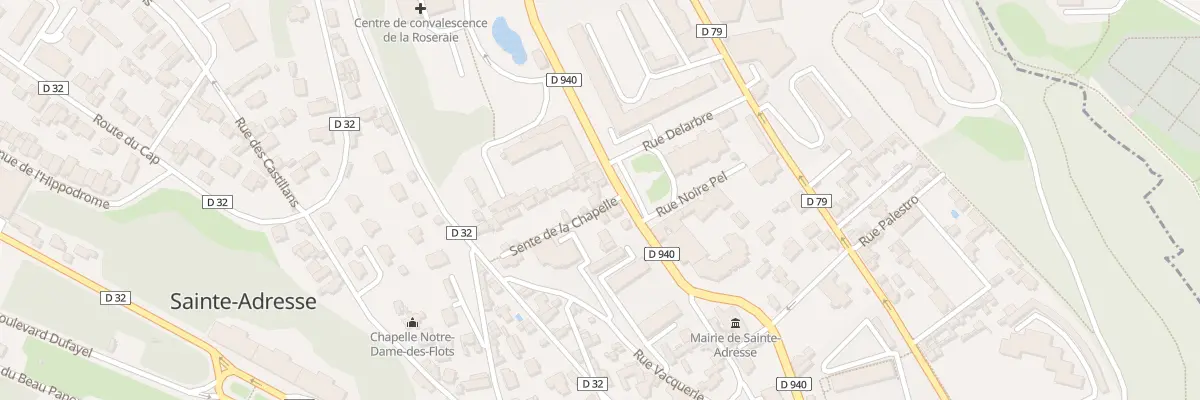 Plan du 5 Rue Albert Dubosc à Sainte-Adresse