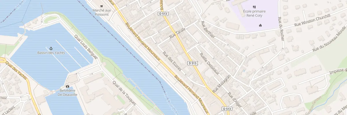 Plan du 62B Rue des Ecores à Trouville-sur-Mer